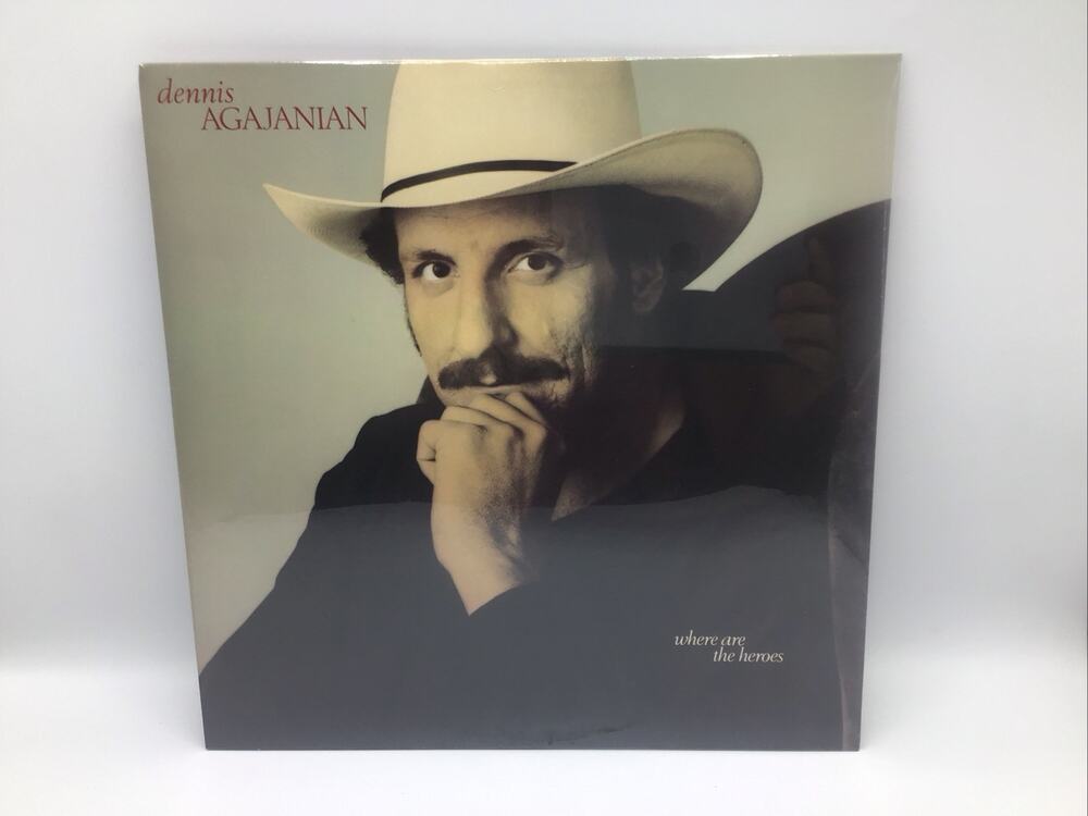 Dennis Agajanian Where Are the Heroes Sealed Vinyl LP Sparrow 1984 Christian